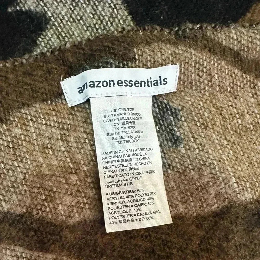 Amazon Essentials Women's Blanket Scarf Animal Print - Picture 13 of 14